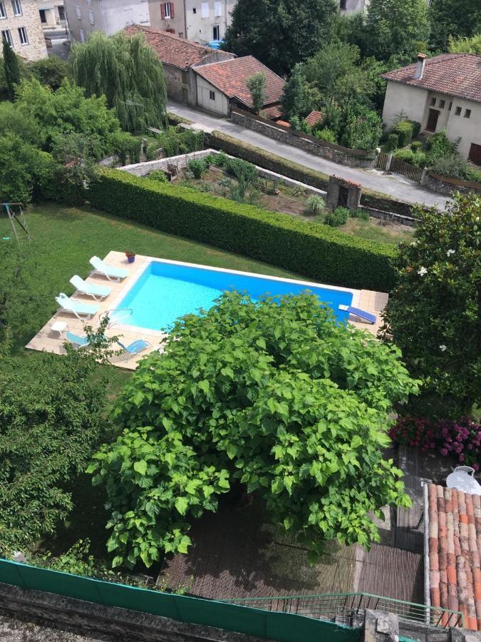 Bed and Breakfast Velo Ariege Pyrenees La Bastide-de-Sérou Exterior foto