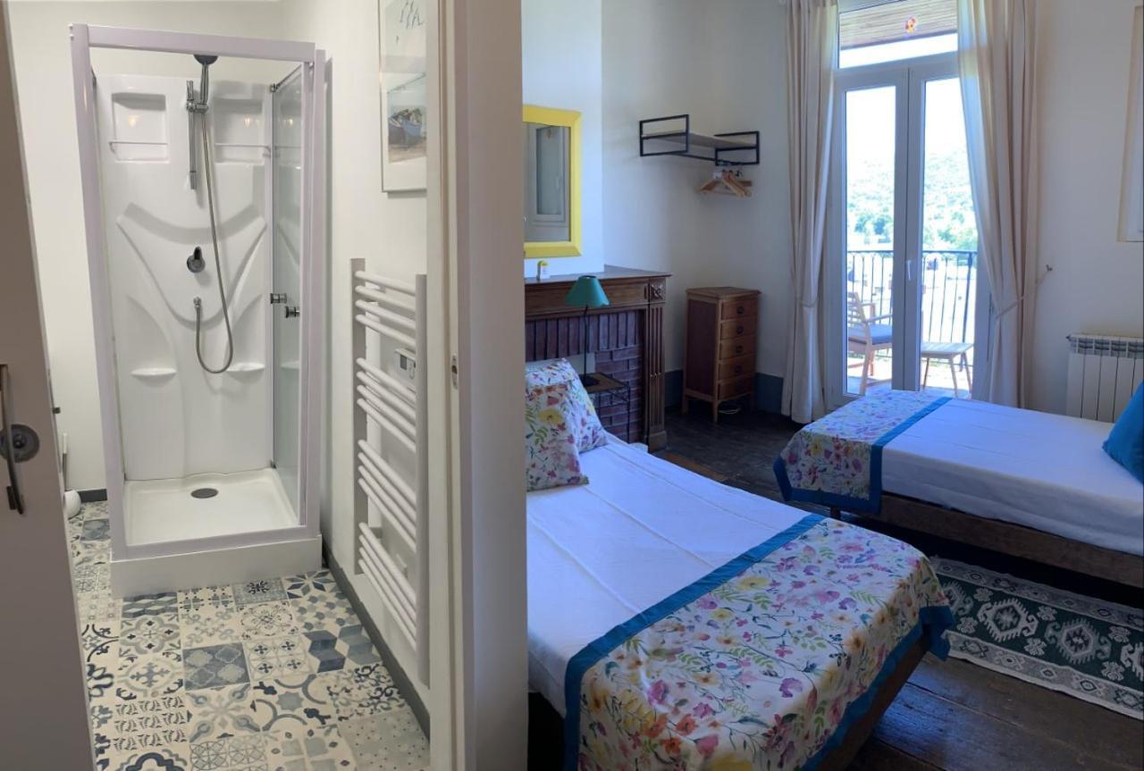 Bed and Breakfast Velo Ariege Pyrenees La Bastide-de-Sérou Exterior foto